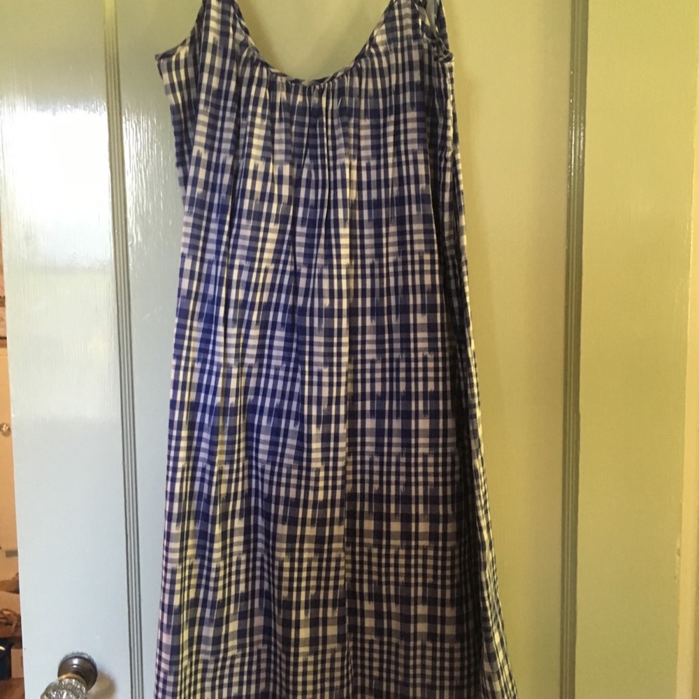 Jcrew cotton midi sun dress